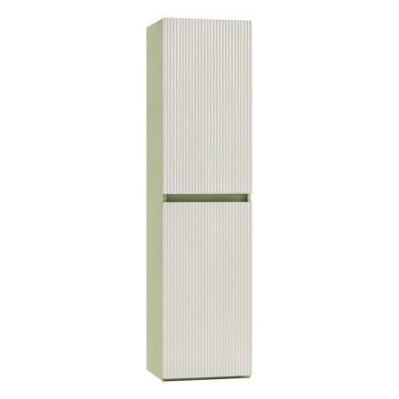 Trent függesztett oldal szekrény világoszöld-fehér