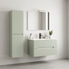 Trent függesztett oldal szekrény zöld