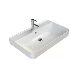   CeraStyle - Top Counter pultra ültethető porcelán mosdó - HERA - 80 x 48 cm