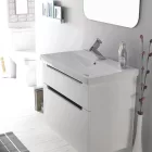 CeraStyle ELITE porcelán mosdókagyló 100 cm - 100 x 45 cm