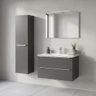 Vario Trim 35 függesztett oldal szekrény antracit-antracit