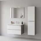 Vario Trim 35 függesztett oldal szekrény antracit-fehér