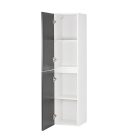 Vario Trim 35 függesztett oldal szekrény fehér-antracit