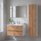 Vario Trim 35 függesztett oldal szekrény fehér-tölgy