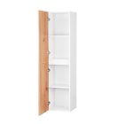 Vario Trim 35 függesztett oldal szekrény fehér-tölgy