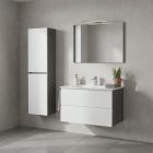 Vario Forte 35 függesztett oldal szekrény antracit-fehér