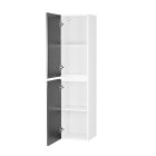 Vario Forte 35 függesztett oldal szekrény fehér-antracit