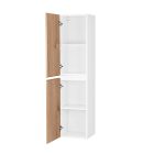 Vario Forte 35 függesztett oldal szekrény fehér-tölgy