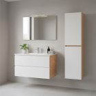 Vario Forte 35 függesztett oldal szekrény tölgy-fehér