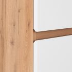 Vario Forte 35 függesztett oldal szekrény tölgy-fehér