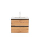 Vario Forte 60 alsó szekrény mosdóval antracit-tölgy