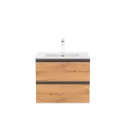 Vario Forte 60 alsó szekrény mosdóval antracit-tölgy