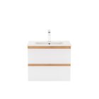 Vario Forte 60 alsó szekrény mosdóval tölgy-fehér