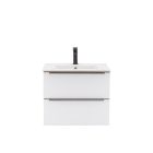 Vario Trim 60 alsó szekrény mosdóval tölgy-fehér