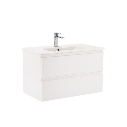 Vario Forte 80 alsó szekrény mosdóval fehér-fehér