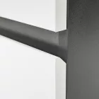 Vario Forte 80 komplett fürdőszoba bútor antracit-fehér