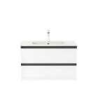 Vario Forte 80 alsó szekrény mosdóval antracit-fehér