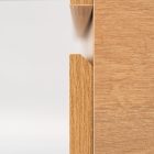 Vario Forte 80 alsó szekrény mosdóval tölgy-tölgy