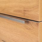 Vario Trim 80 komplett fürdőszoba bútor fehér-tölgy