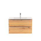 Vario Trim 80 alsó szekrény mosdóval tölgy-tölgy