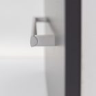 Vario Clam 80 alsó szekrény mosdóval fehér-antracit