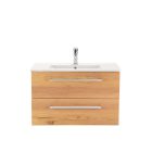 Vario Clam 80 alsó szekrény mosdóval tölgy-tölgy