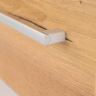 Vario Clam 80 alsó szekrény mosdóval tölgy-tölgy