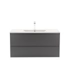Vario Forte 100 alsó szekrény mosdóval antracit-antracit