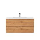Vario Forte 100 alsó szekrény mosdóval tölgy-tölgy