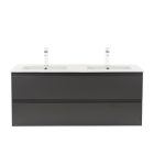 Vario Forte 120 alsó szekrény mosdóval antracit-antracit