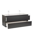 Vario Forte 120 alsó szekrény mosdóval antracit-antracit