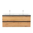 Vario Forte 120 alsó szekrény mosdóval antracit-tölgy