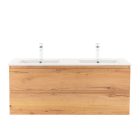 Vario Forte 120 alsó szekrény mosdóval tölgy-tölgy