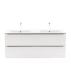 Vario Trim 120 alsó szekrény mosdóval fehér-fehér