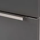 Vario Trim 120 alsó szekrény mosdóval fehér-antracit