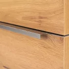 Vario Trim 120 alsó szekrény mosdóval fehér-tölgy