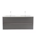 Vario Trim 120 alsó szekrény mosdóval antracit-antracit