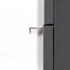 Vario Trim 120 alsó szekrény mosdóval antracit-antracit