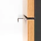 Vario Trim 120 alsó szekrény mosdóval antracit-tölgy