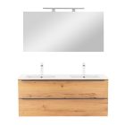 Vario Trim 120 komplett fürdőszoba bútor tölgy-tölgy