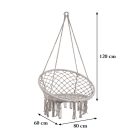 Cardenas függőfotel szürke