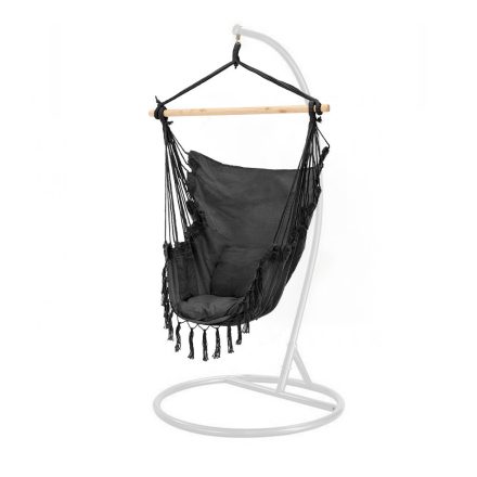 Puerto függőszék állvánnyal fekete-fehér