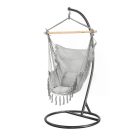 Puerto függőszék állvánnyal szürke-fekete