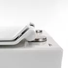 Ride fehér perem nélküli mély öblítésű fali, rimless WC soft close ülőkével