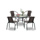 Lund 4+1 kerti bútor garnitúra szett barna