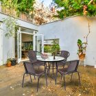 Lund 4+1 kerti bútor garnitúra szett barna