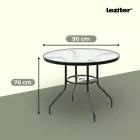 Lund 4+1 kerti bútor garnitúra szett barna
