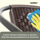 Lund 4+1 kerti bútor garnitúra szett barna