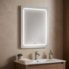 Vid tükör led világítással 60x80 cm