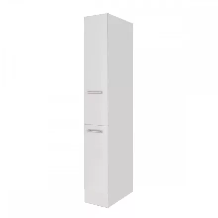 Yorki 30-as kamra szekrény fehér korpusz selyemfényű fehér fronttal
